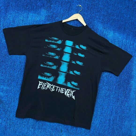 Pierce the Veil I Cant Hear You Tour Poster Emo Band Tee XL - Picture 3 of 4